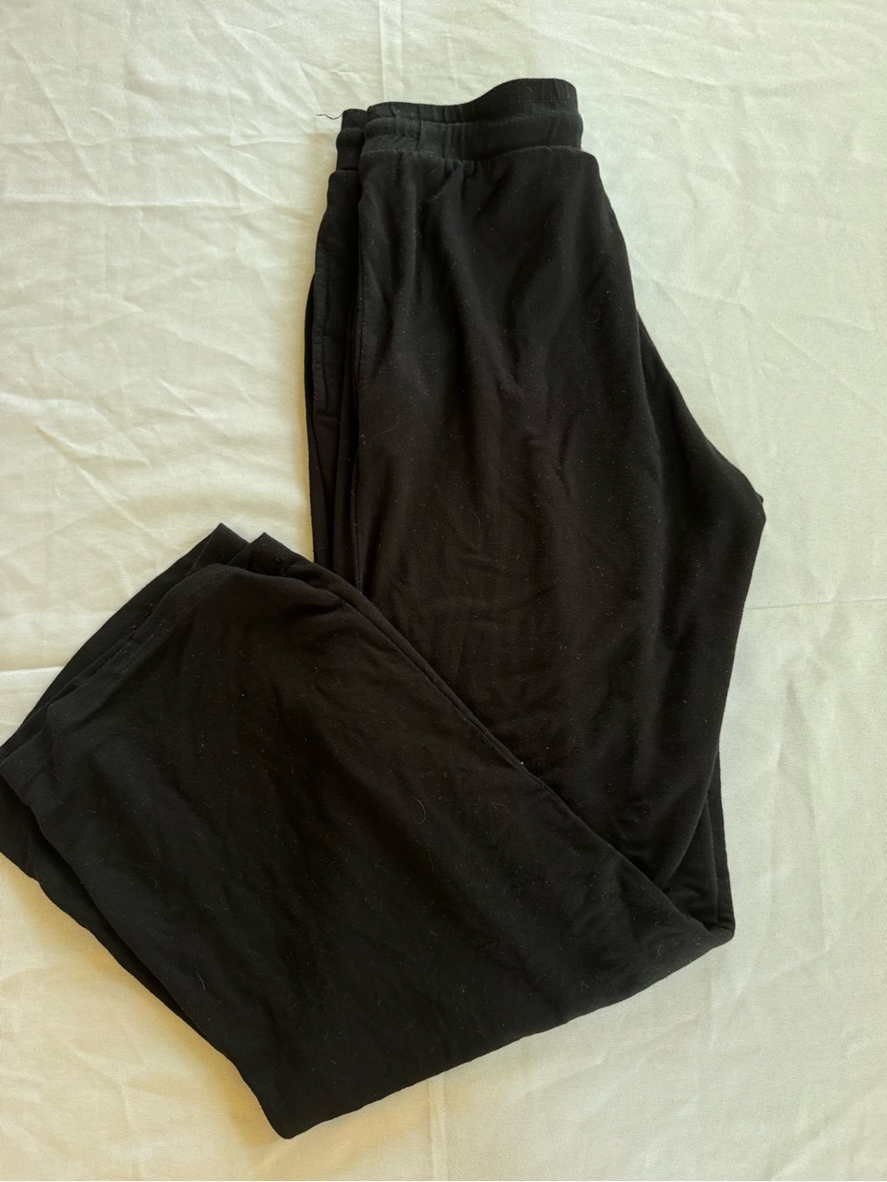 Sunset Drawstring Wide Leg Pant Wide-Leg Pull-On Pants in Black new without tags - Picture 10 of 10